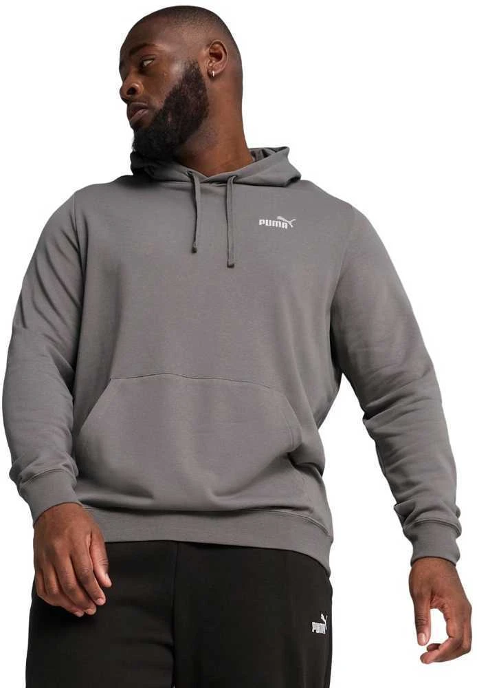Puma Džemperis Vyrams Ess Small No.1 Logo Hoodie Pilkas 682577 79