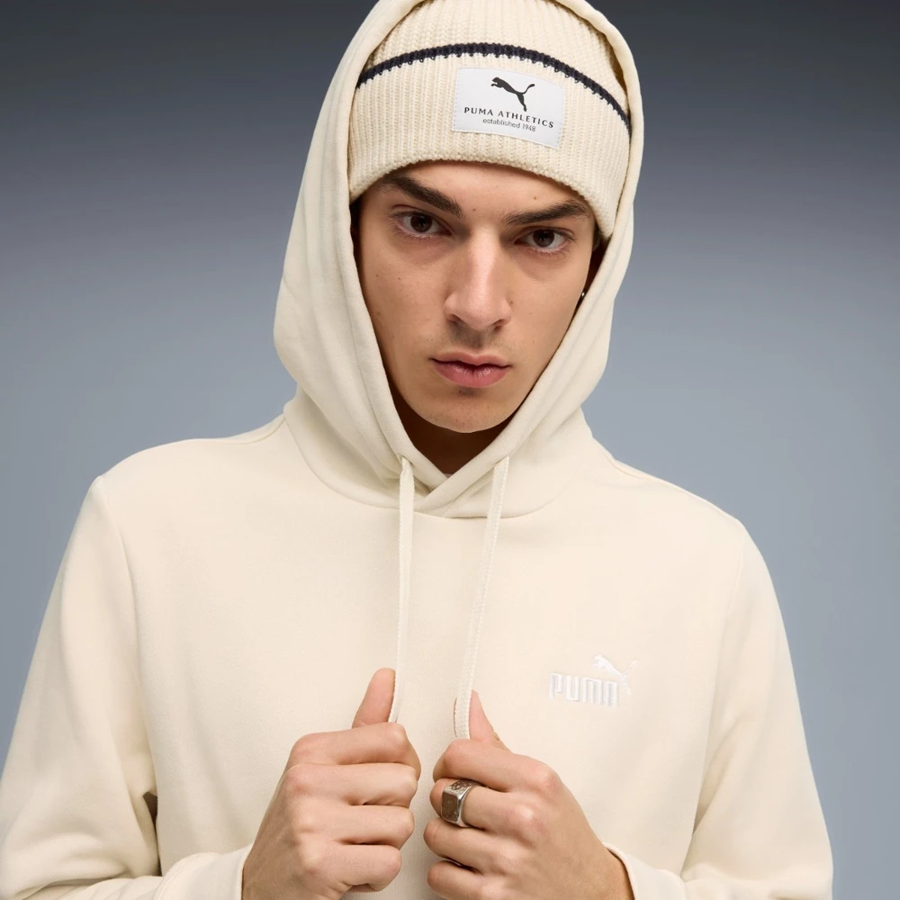 Puma Džemperis Vyrams Ess Small No.1 Logo Hoodie Fl Creamy 682575 87