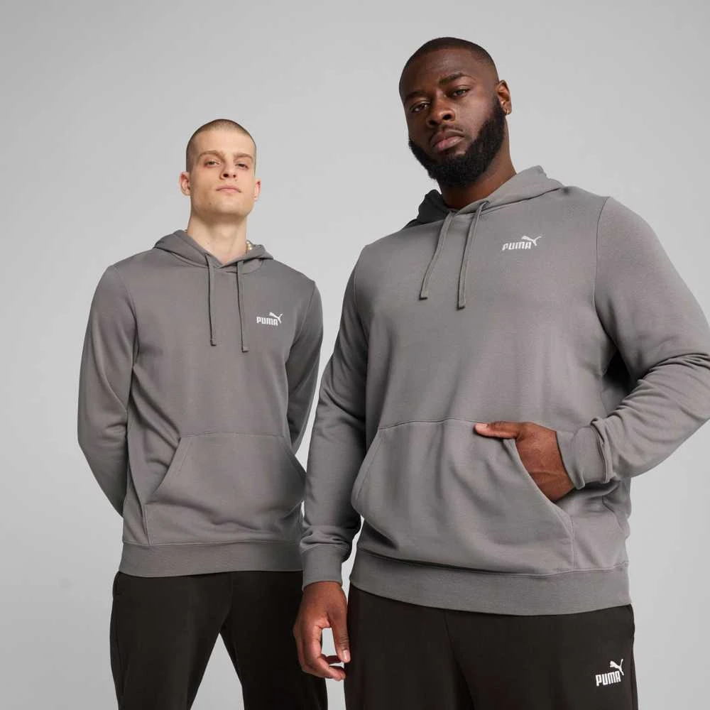 Puma Džemperis Vyrams Ess Small No.1 Logo Hoodie Pilkas 682577 79