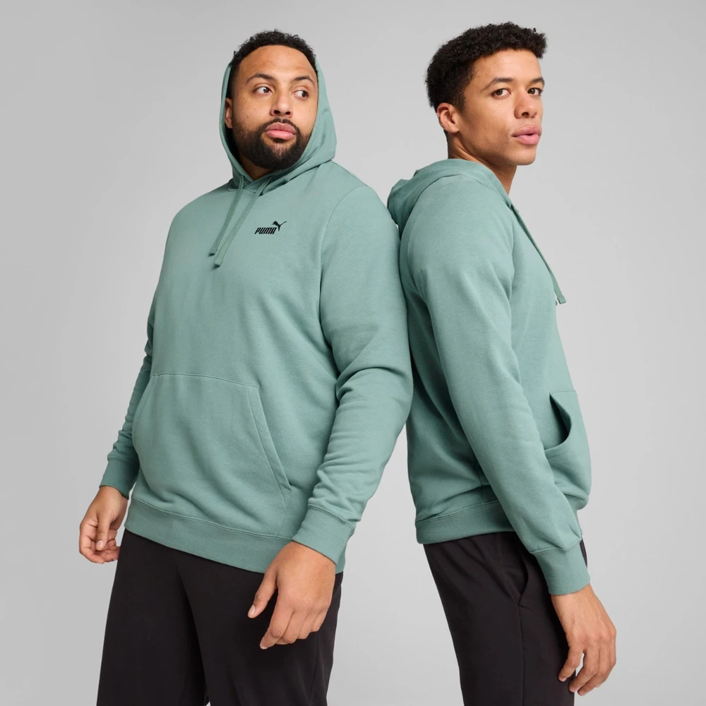 Puma Džemperis Vyrams Ess Small No.1 Logo Hoodie Žalias 682577 30