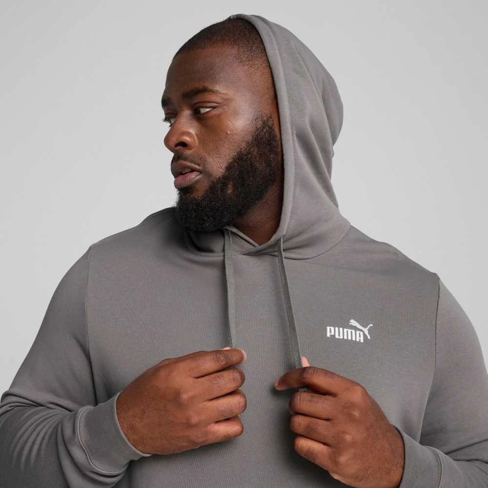 Puma Džemperis Vyrams Ess Small No.1 Logo Hoodie Pilkas 682577 79