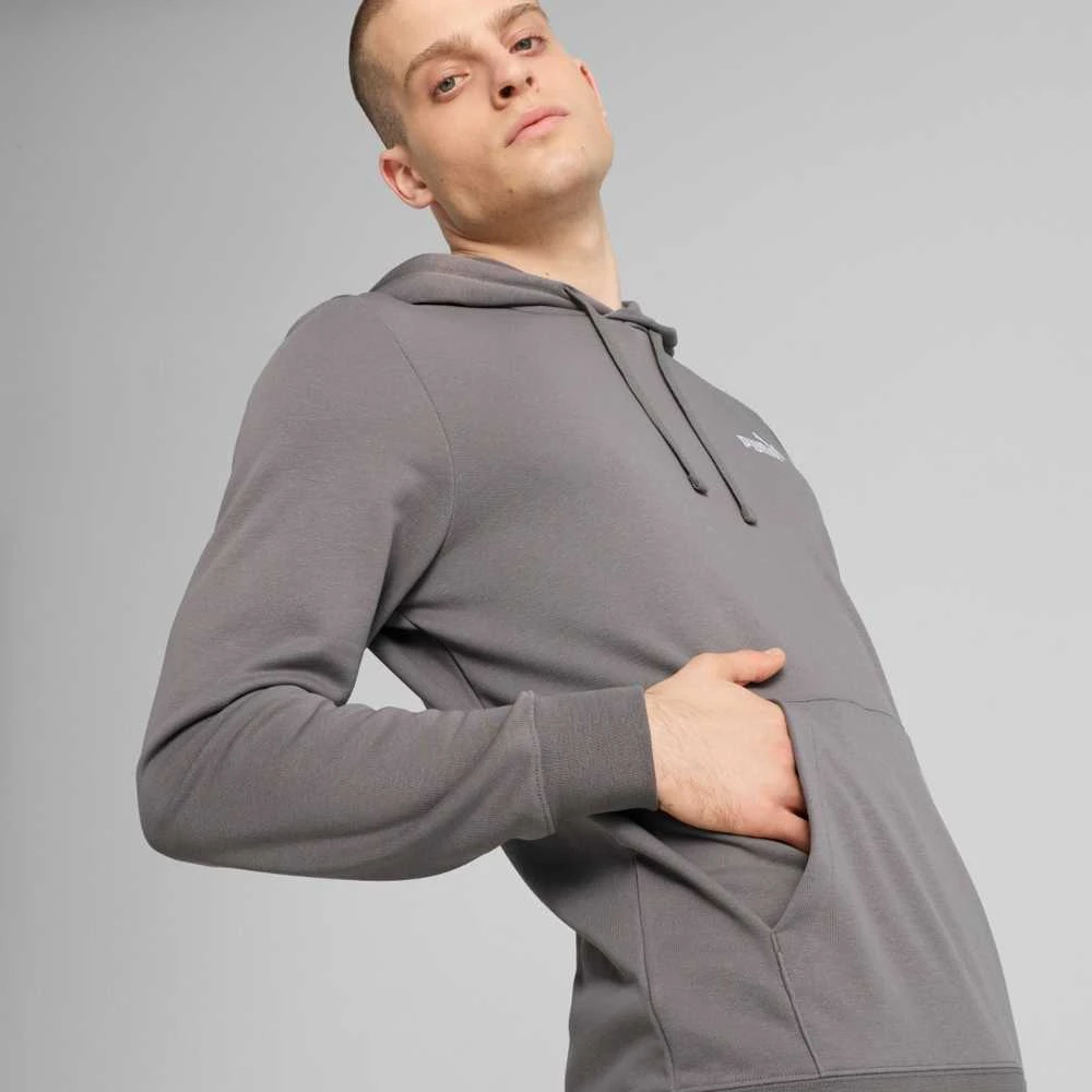 Puma Džemperis Vyrams Ess Small No.1 Logo Hoodie Pilkas 682577 79