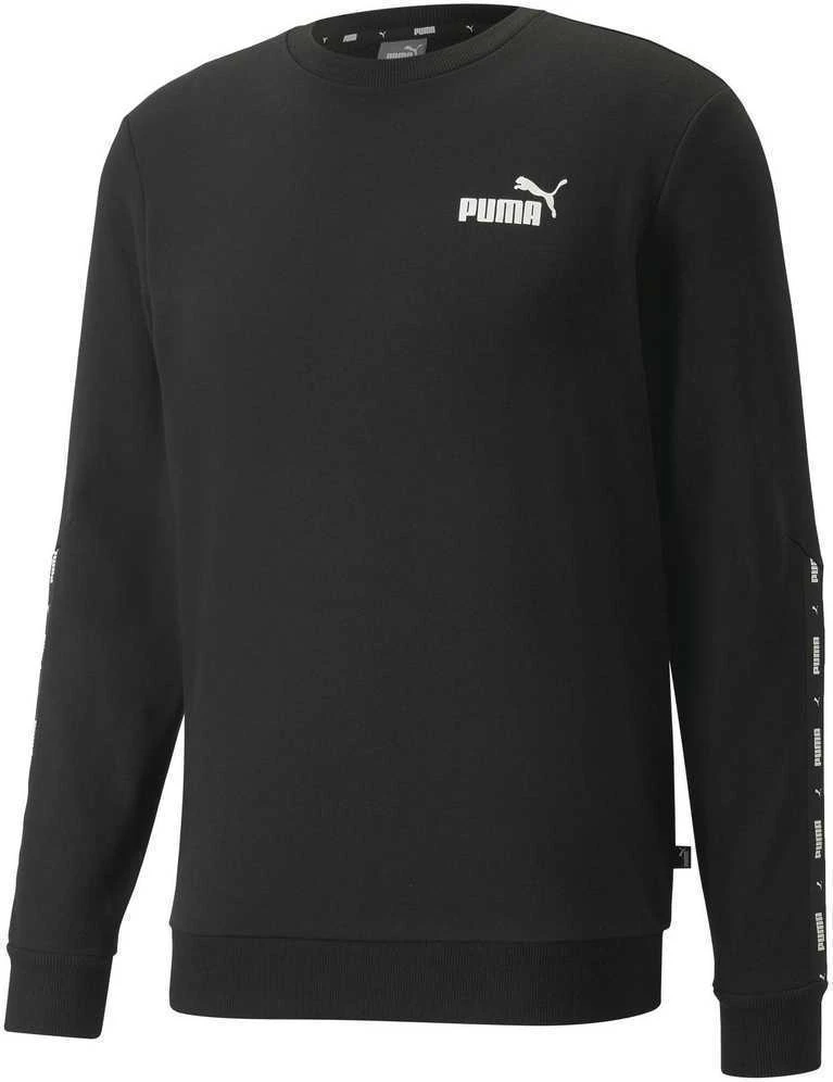 Puma Džemperis Vyrams Ess+ Tape Crew Juodas 847384 01