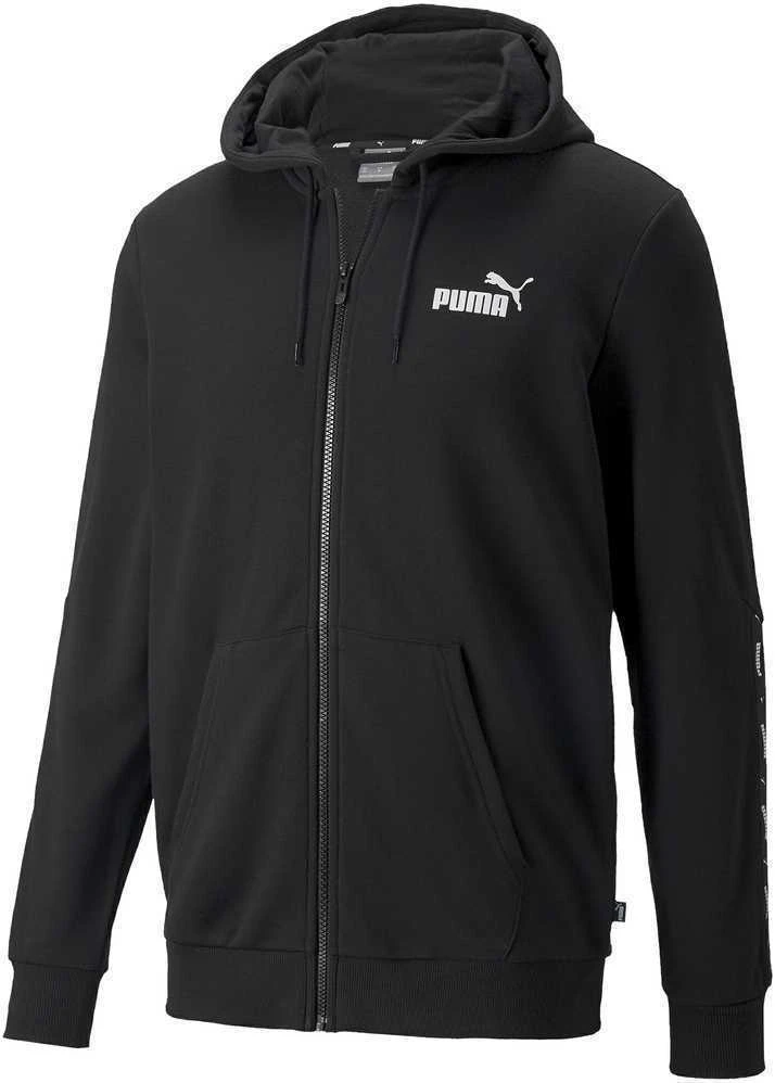 Puma Džemperis Vyrams Ess+ Tape Full-Zip Juodas 848768 01