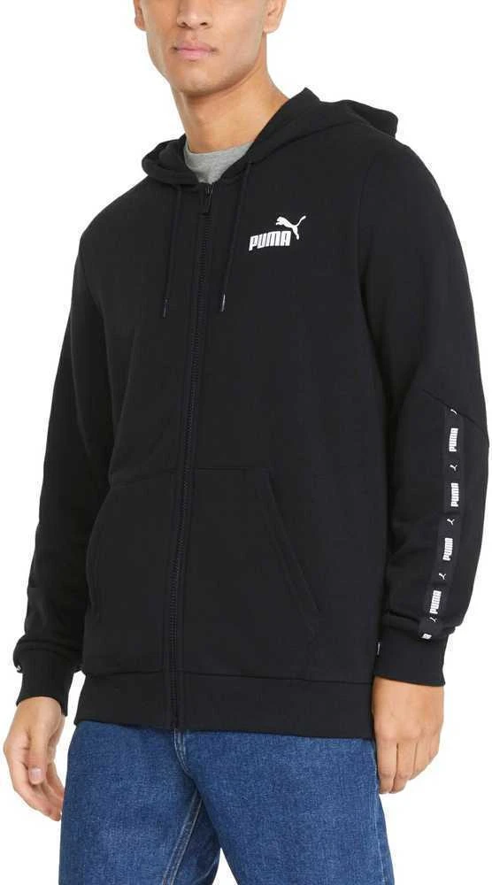 Puma Džemperis Vyrams Ess+ Tape Full-Zip Juodas 848768 01