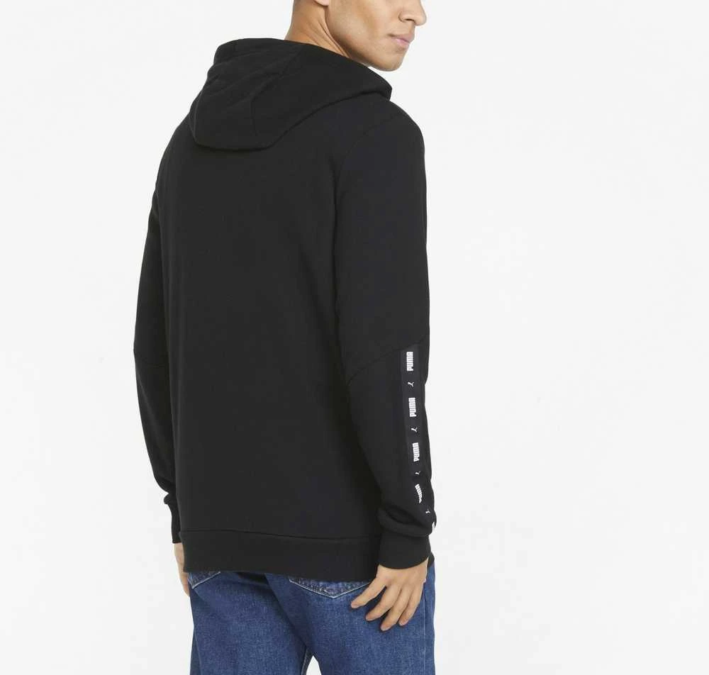 Puma Džemperis Vyrams Ess+ Tape Full-Zip Juodas 848768 01