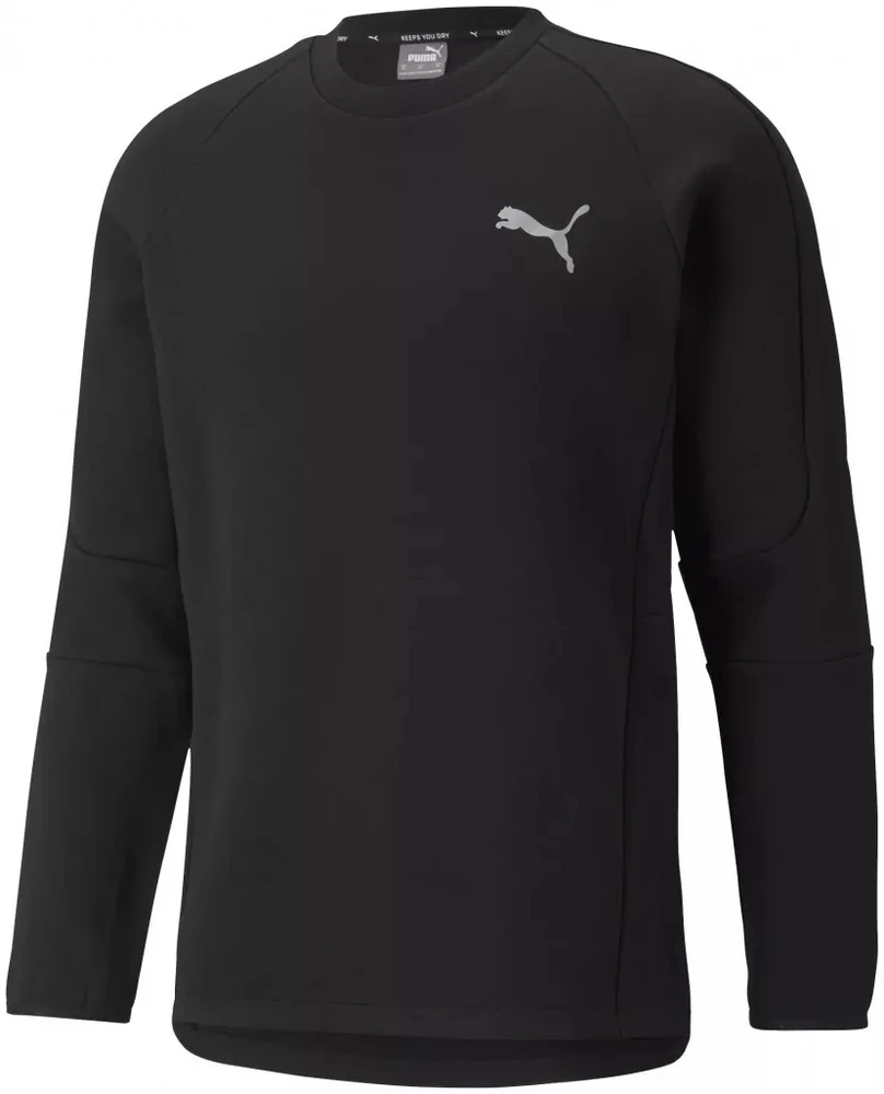 Puma Džemperis Vyrams Evostripe Crew Juodas 589418 01
