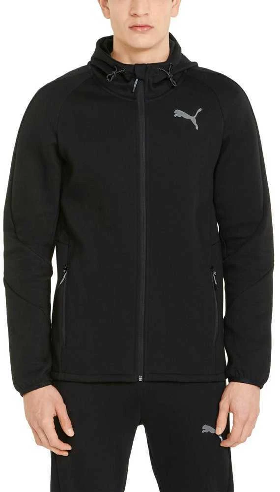 Puma Džemperis Vyrams Evostripe Full-Zip Juodas 847401 01
