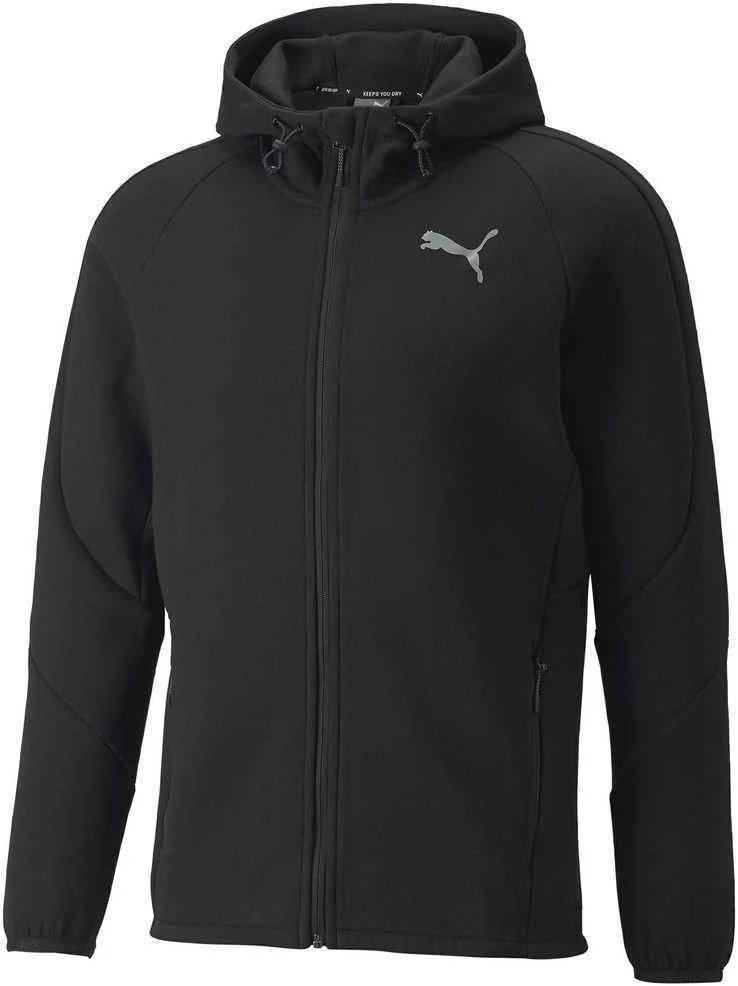 Puma Džemperis Vyrams Evostripe Full-Zip Juodas 847401 01