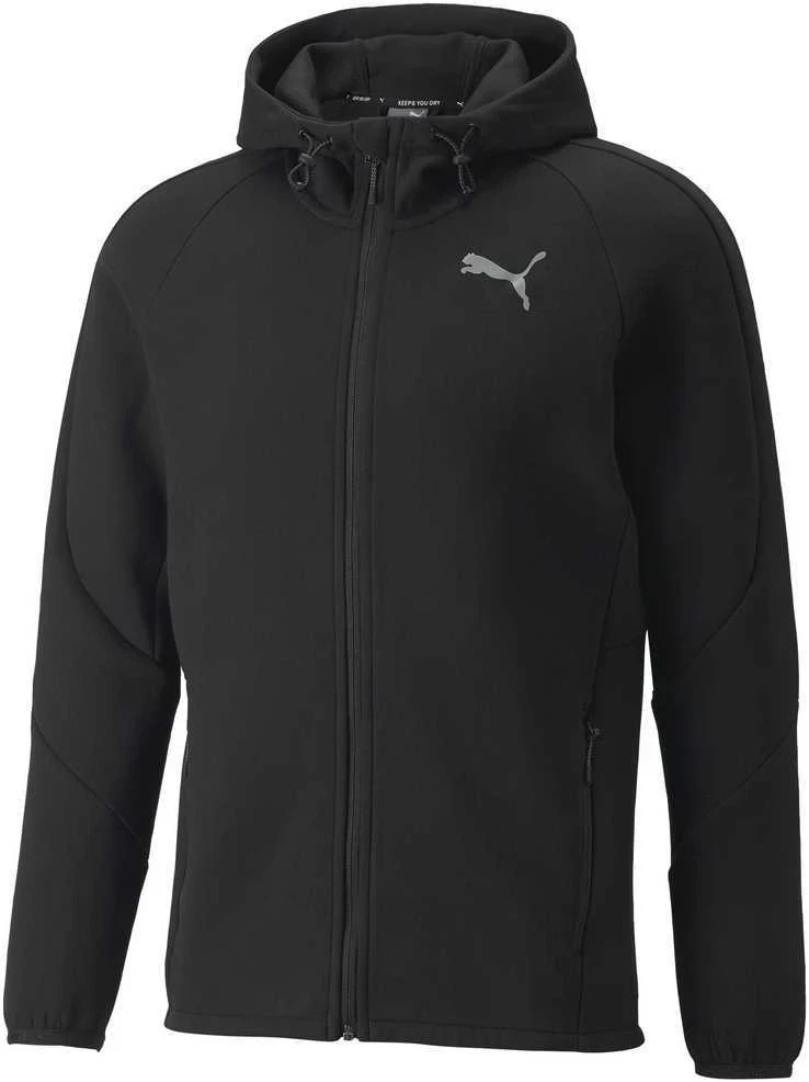 Puma Džemperis Vyrams Evostripe Full-Zip Juodas 847401 01