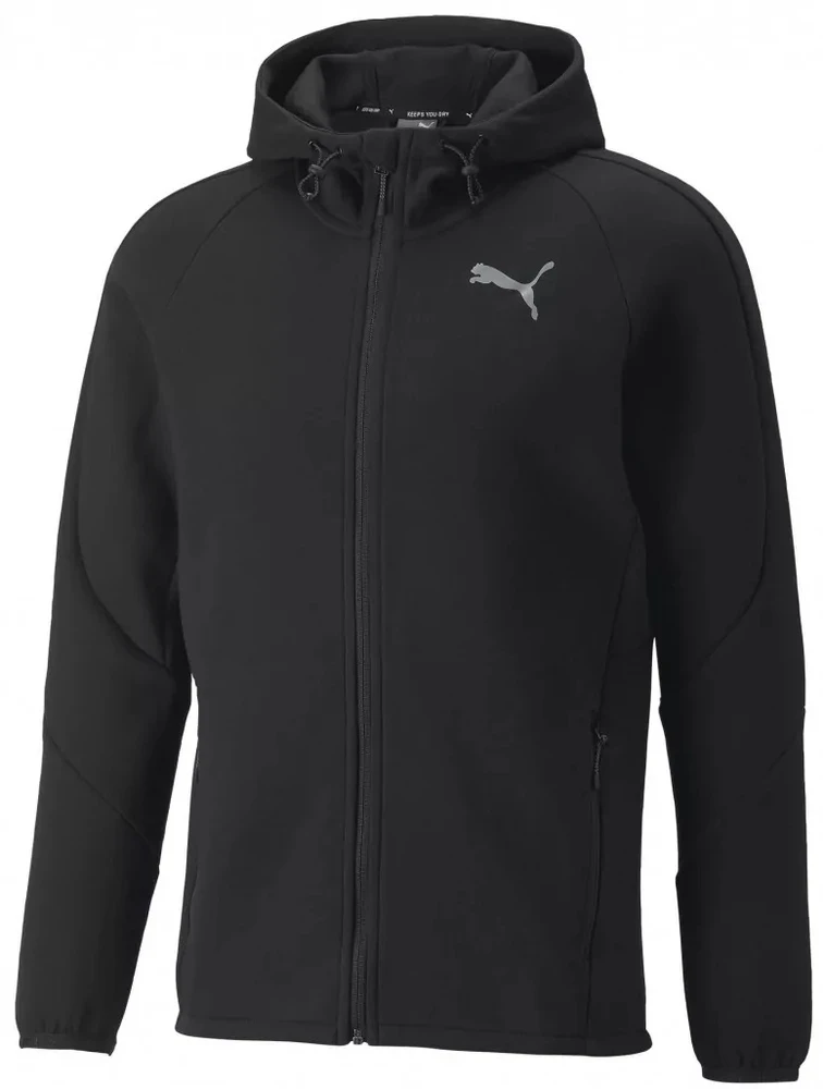 Puma Džemperis Vyrams Evostripe Full-Zip Juodas 847401 01