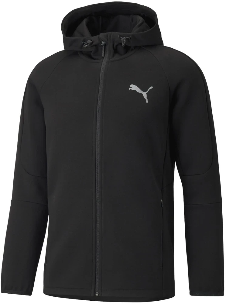 Puma Džemperis Vyrams Evostripe FZ Hood Juodas 589424 01