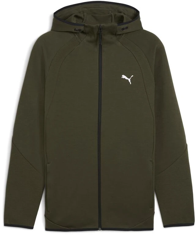 Puma Džemperis Vyrams Evostripe Fz Hoodie Khaki 688231 70