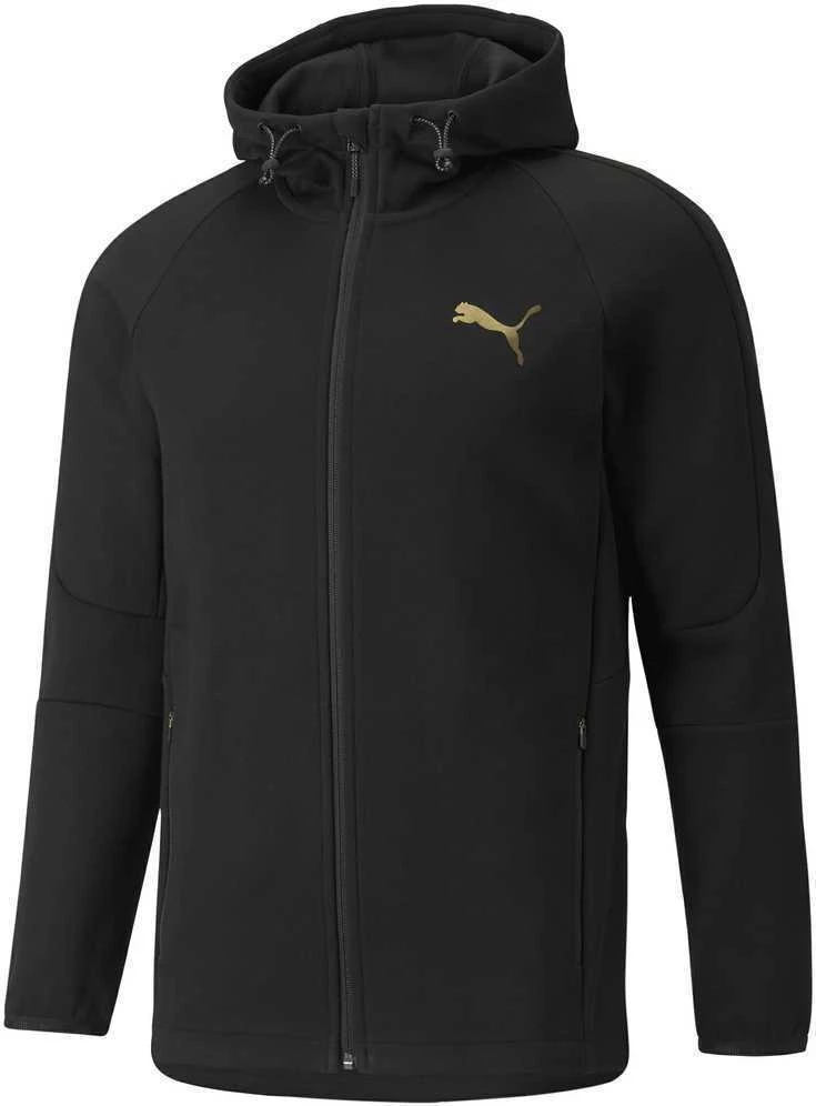 Puma Džemperis Vyrams Evostripe Fz Hoodie Juodas 589424 51