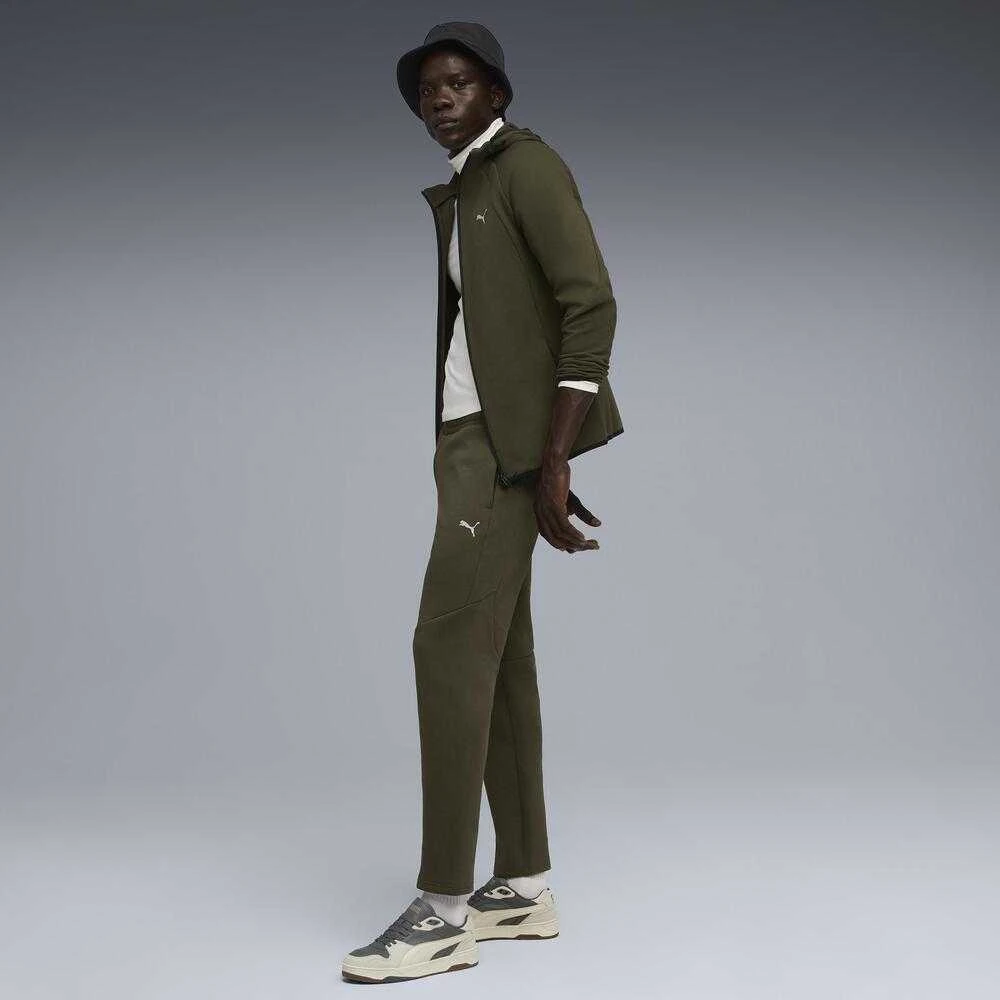 Puma Džemperis Vyrams Evostripe Fz Hoodie Khaki 688231 70
