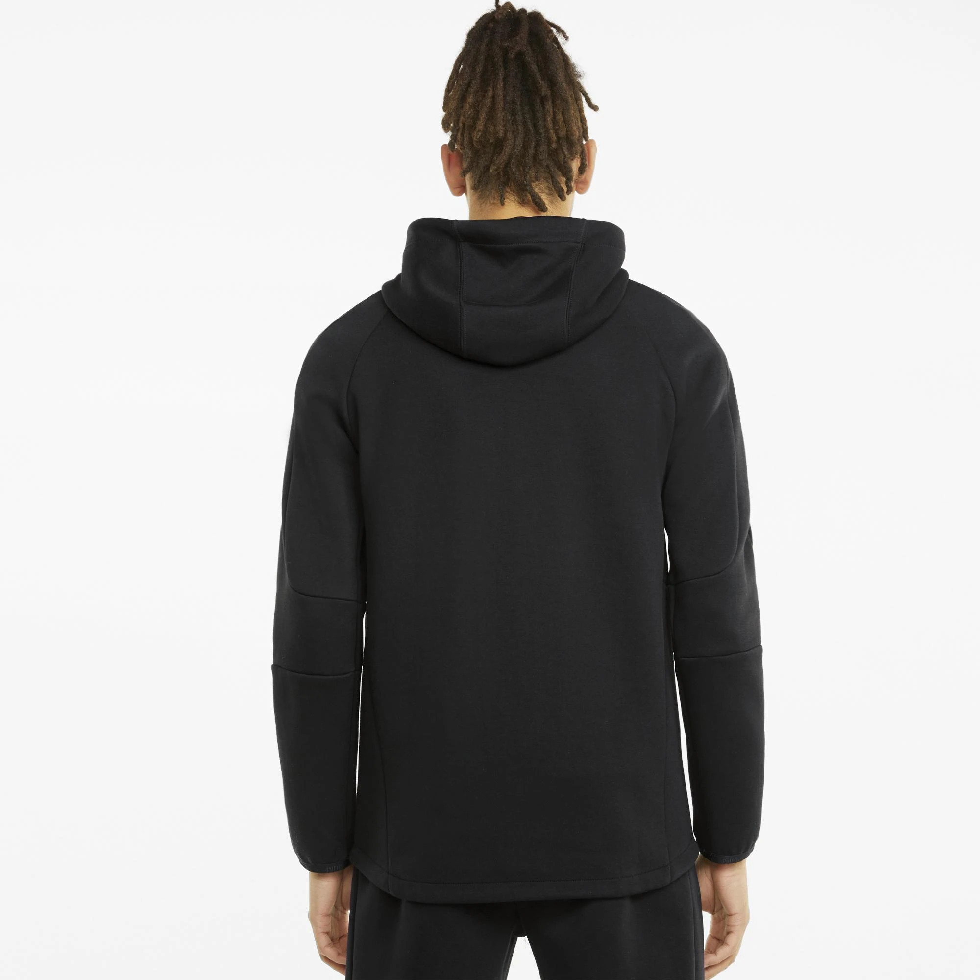 Puma Džemperis Vyrams Evostripe Fz Hoodie Juodas 589424 51