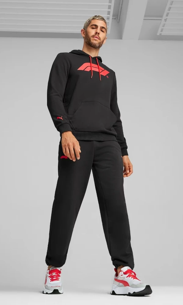 Puma Džemperis Vyrams F1 Ess Logo Hoodie Juodas 625853 01