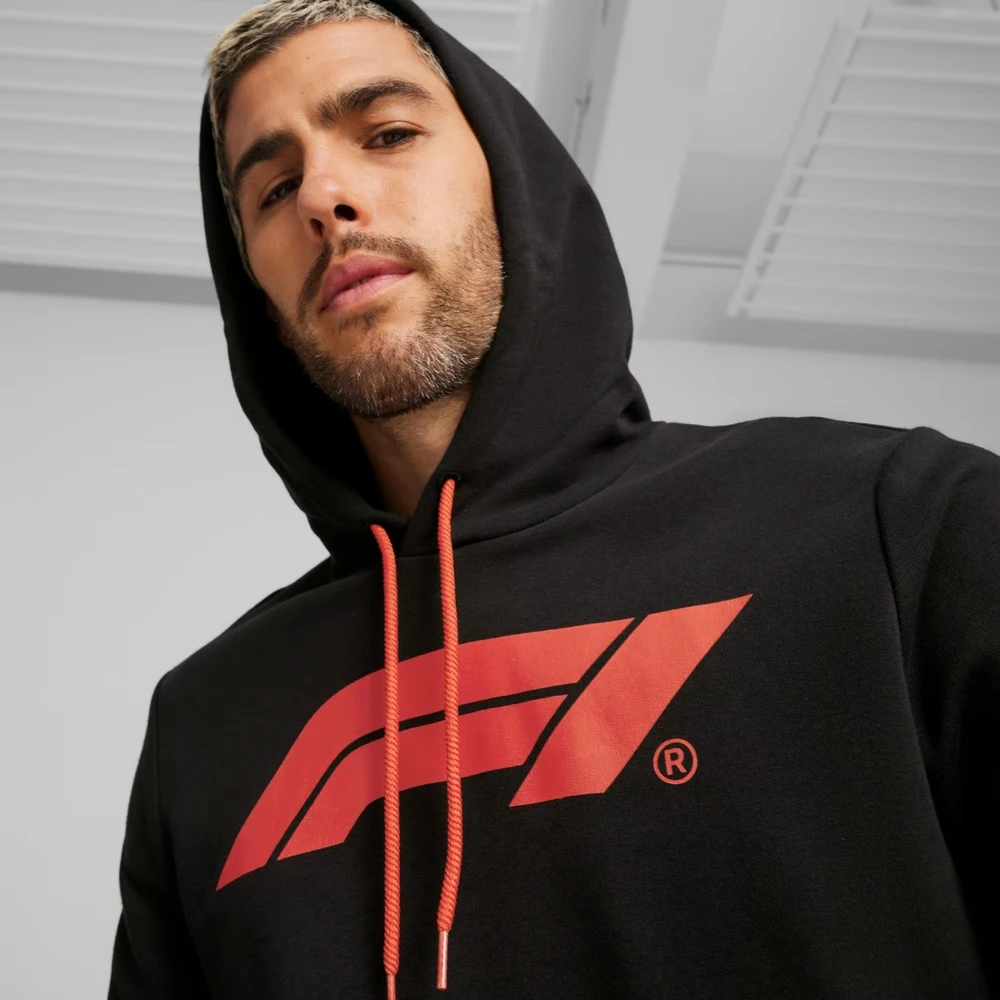 Puma Džemperis Vyrams F1 Ess Logo Hoodie Juodas 625853 01