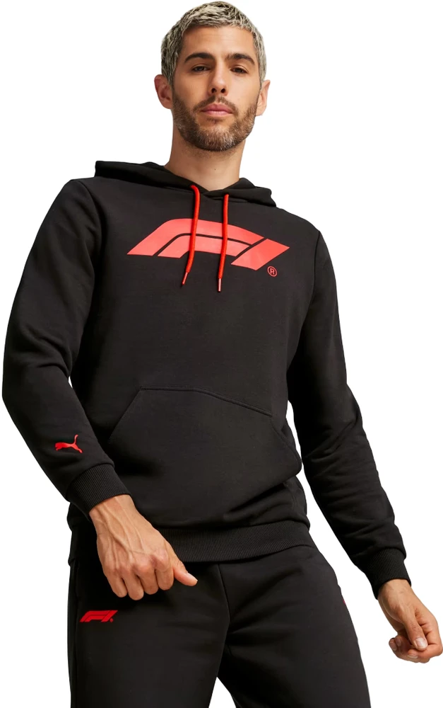 Puma Džemperis Vyrams F1 Ess Logo Hoodie Juodas 625853 01