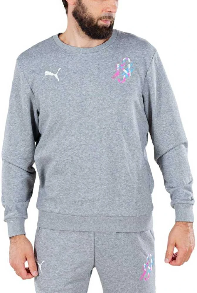 Puma Džemperis Vyrams Neymar JR Creativ Pilkas 605562 06