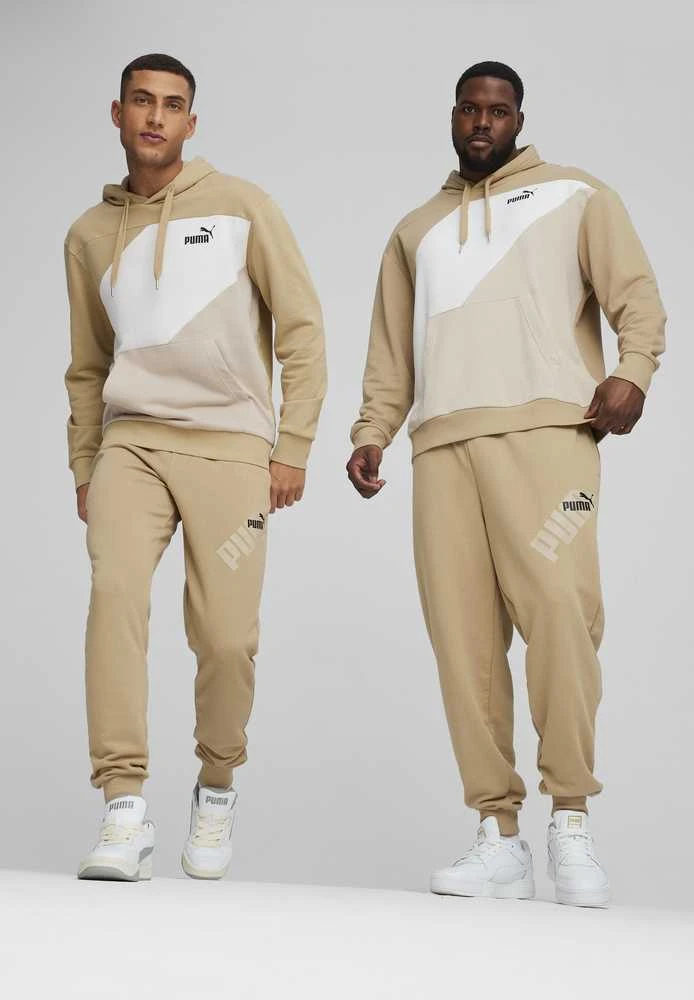 Puma Džemperis Vyrams Power Colorb Baltas rusvai gelsvas 678931 83