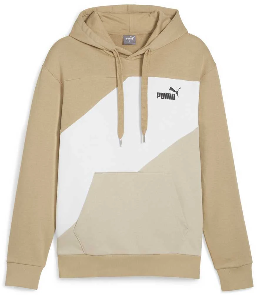 Puma Džemperis Vyrams Power Colorb Baltas rusvai gelsvas 678931 83