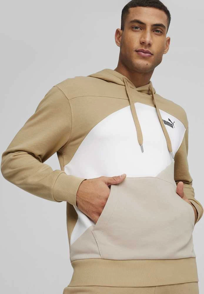 Puma Džemperis Vyrams Power Colorb Baltas rusvai gelsvas 678931 83