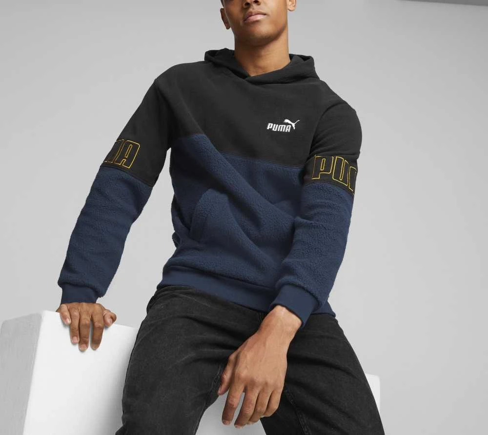 Puma Džemperis Vyrams Pua Power Winter Mėlyna Juodas 849854 73