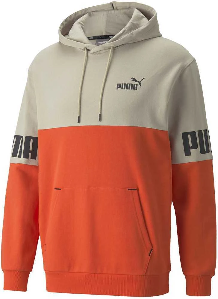 Puma Džemperis Vyrams Puma Power Colorb Oranžinis Pilkas 848009 64