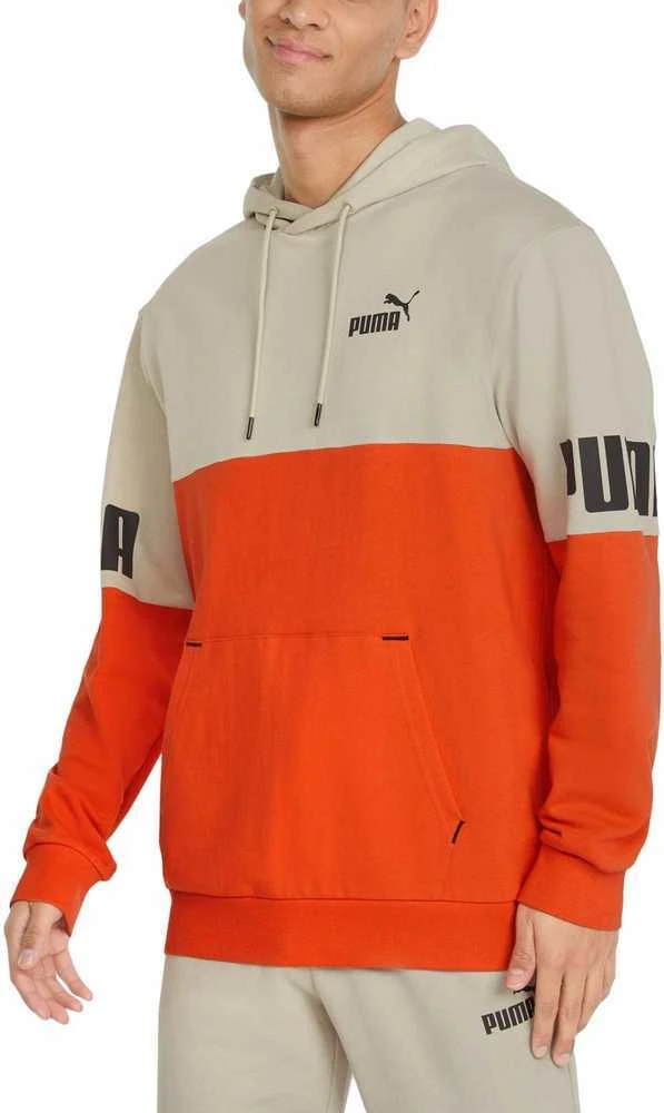 Puma Džemperis Vyrams Puma Power Colorb Oranžinis Pilkas 848009 64