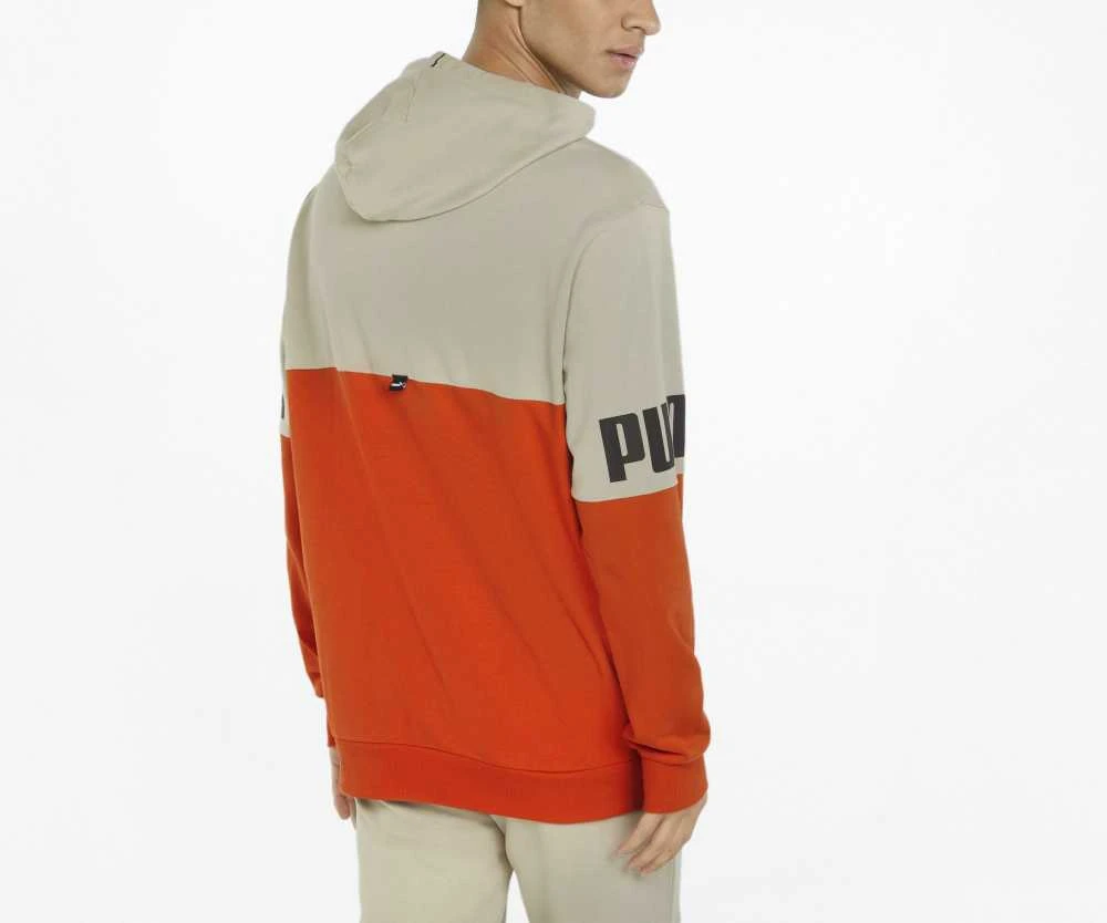 Puma Džemperis Vyrams Puma Power Colorb Oranžinis Pilkas 848009 64