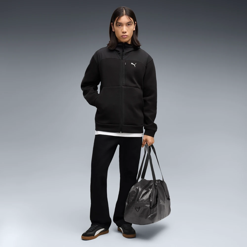 Puma Džemperis Vyrams Pumatech Full-Zip Hoodie Juodas 694490 01
