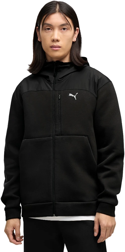 Puma Džemperis Vyrams Pumatech Full-Zip Hoodie Juodas 694490 01