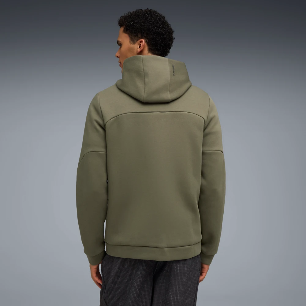 Puma Džemperis Vyrams Pumatech Full Zip Hoodie Chaki 634415 81