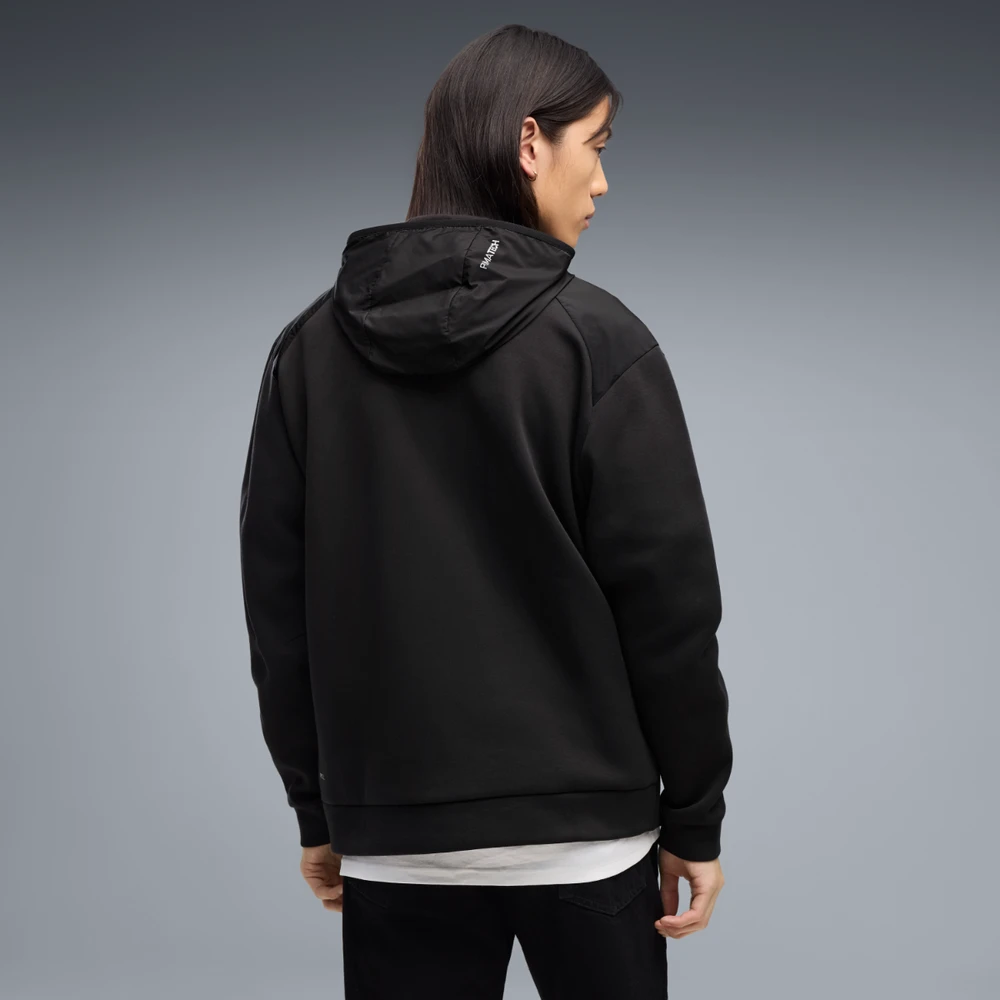 Puma Džemperis Vyrams Pumatech Full-Zip Hoodie Juodas 694490 01