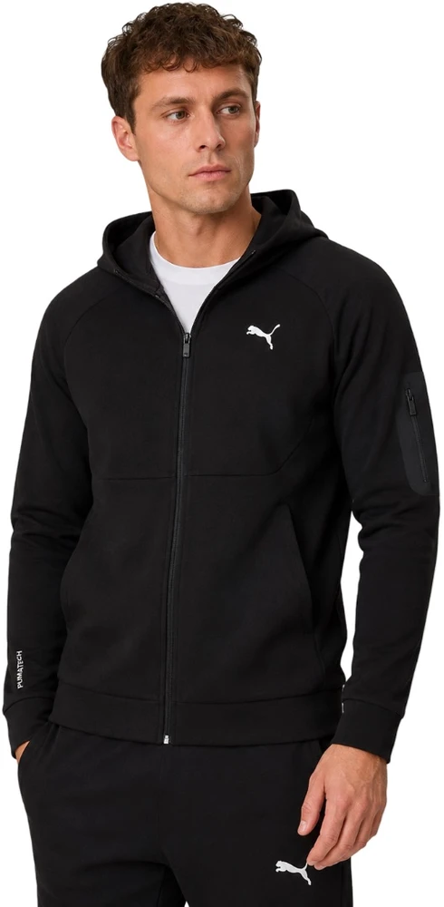 Puma Džemperis Vyrams Pumatech Fz Hoodie Juodas 688045 01