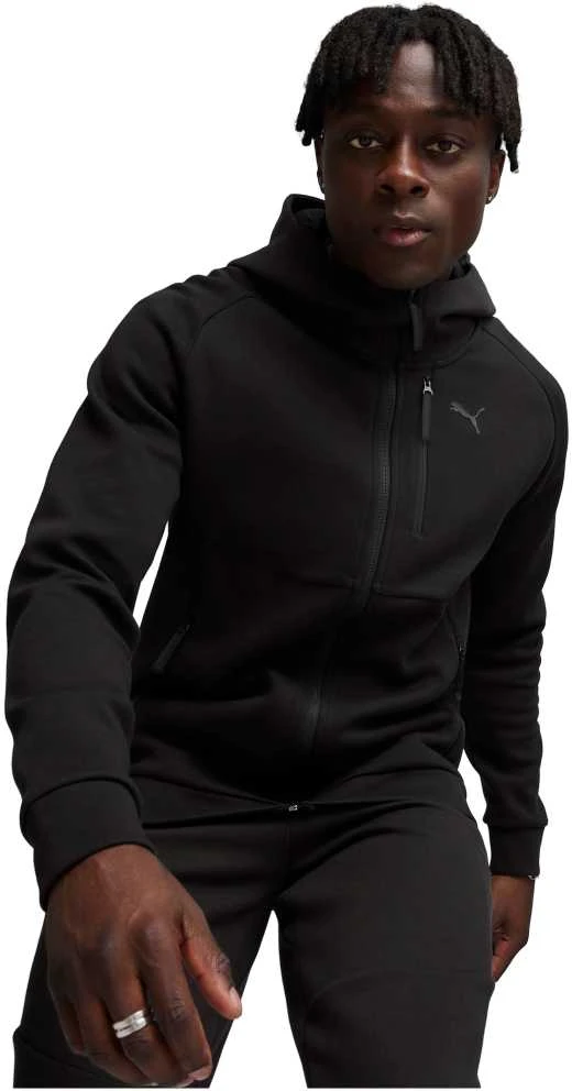 Puma Džemperis Vyrams Pumatech Fz Hoodie Dk Juodas 624385 01
