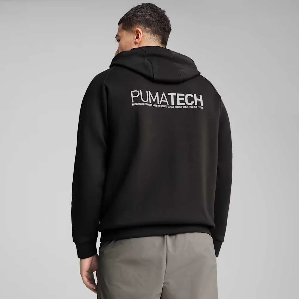 Puma Džemperis Vyrams Pumatech Graphic Relaxed Juodas 629681 01