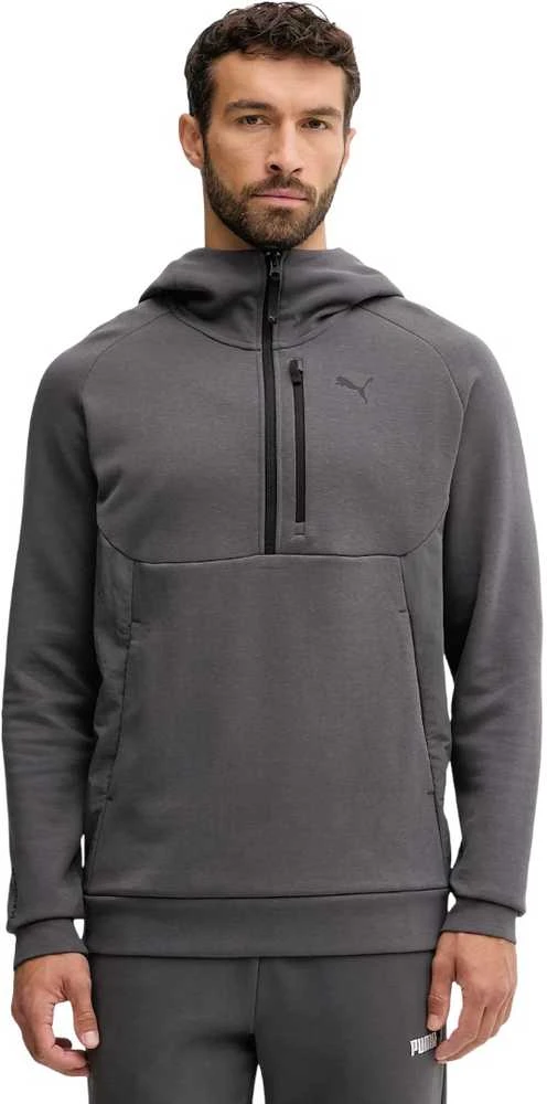 Puma Džemperis Vyrams Pumatech Half Zip Hoodie Pilkas 688044 44