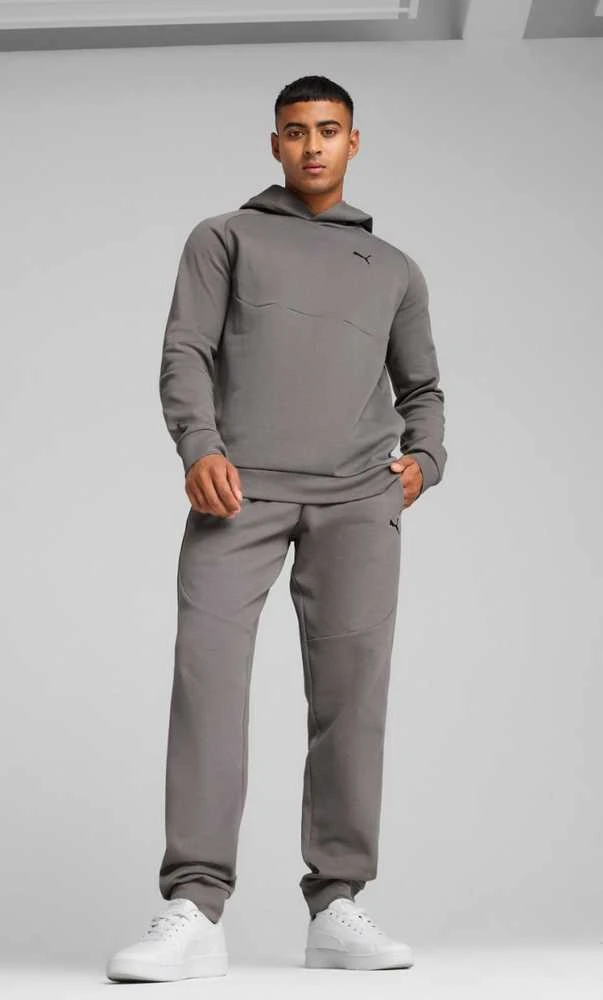 Puma Džemperis Vyrams Pumatech Hoodie Pilkas 684600 79