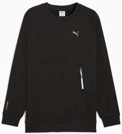Puma Džemperis Vyrams Pumatech Relaxed Crew Fl Juodas 633436 01