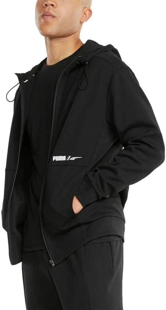 Puma Džemperis Vyrams Rad Cal Fz Hoodie Juodas