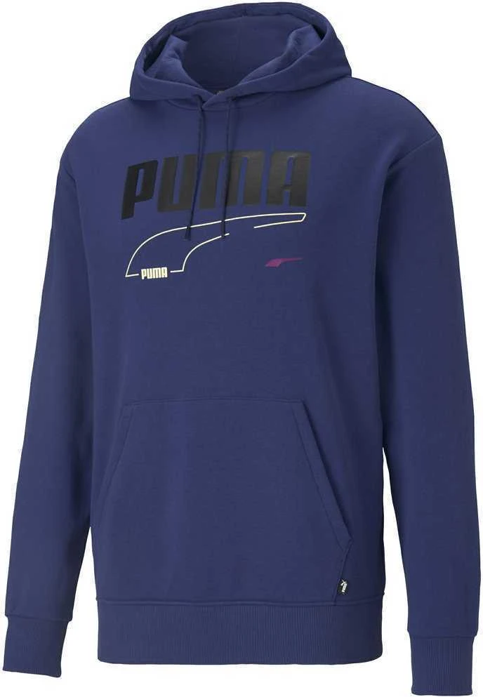 Puma Džemperis Vyrams Rebel Hoodie TR Elektro Mėlyna 585742 84