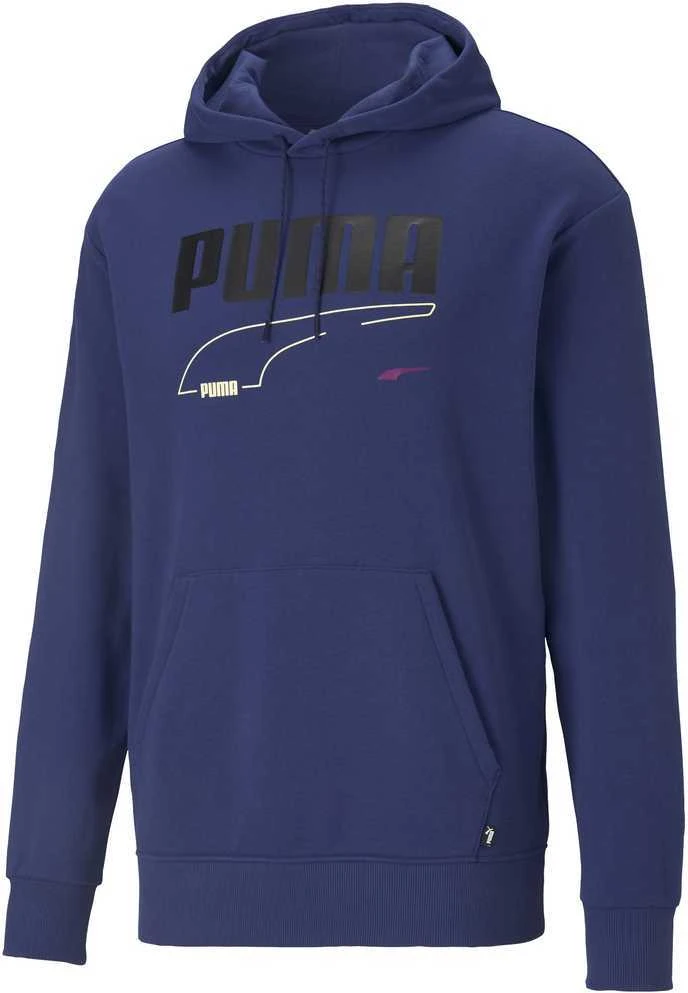 Puma Džemperis Vyrams Rebel Hoodie TR Elektro Mėlyna 585742 84