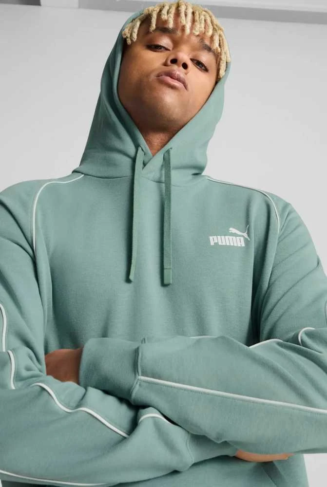 Puma Džemperis Vyrams Sport Hoodie Žalias 684619 30