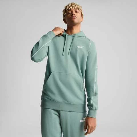 Puma Džemperis Vyrams Sport Hoodie Žalias 684619 30