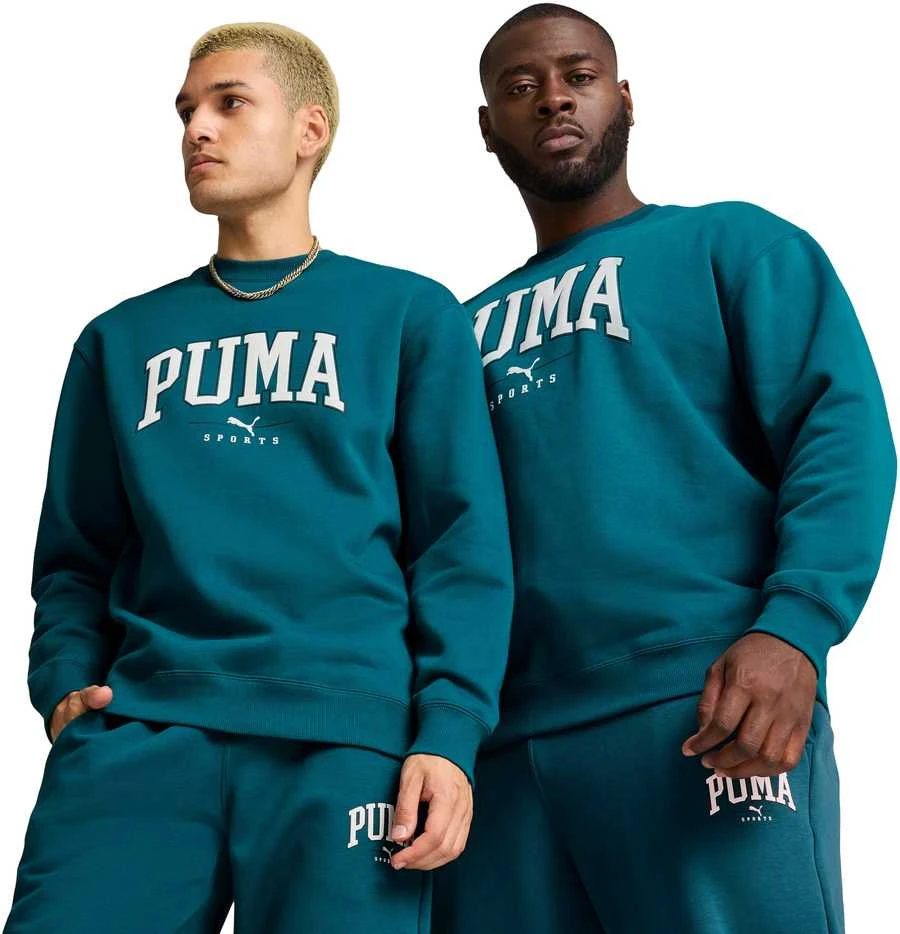 Puma Džemperis Vyrams Squad Crew Fl Cold Žalias 681794 22