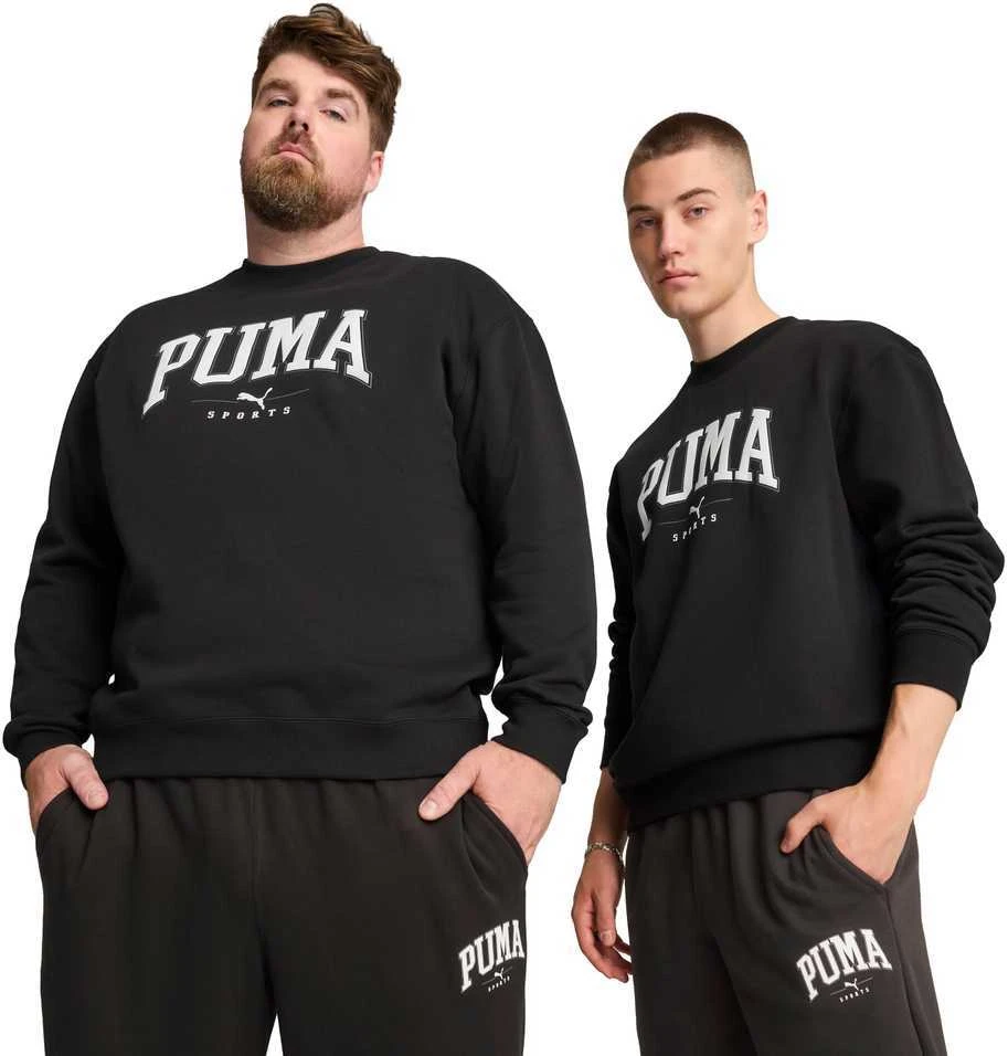 Puma Džemperis Vyrams Squad Crew Fl Juodas 681794 01