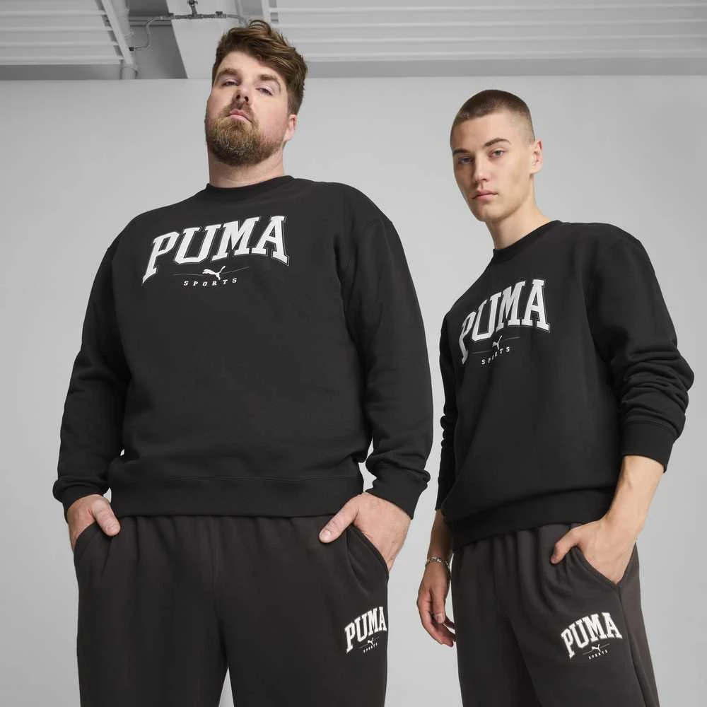 Puma Džemperis Vyrams Squad Crew Fl Juodas 681794 01