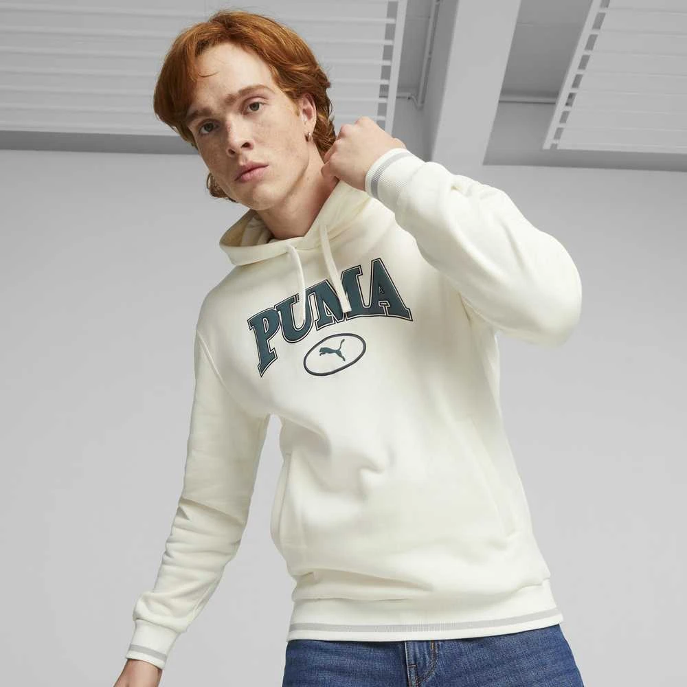 Puma Džemperis Vyrams Squad Hoodie Fl Baltas 676017 65